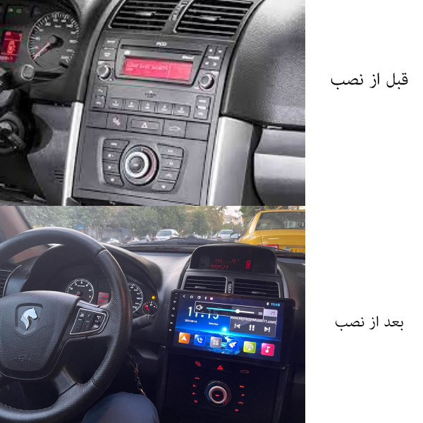 پخش کننده تصویری خودرو اینفینیتی کدN10 مناسب برای سمند