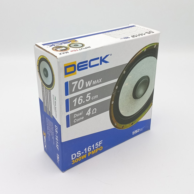 اسپیکر خودرو دک مدل DS-1615F مناسب برای پژو پارس بسته 2 عددی