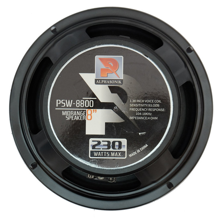 میدرنج خودرو آلفاسونیک مدل PSW-8800 بسته 2 عددی