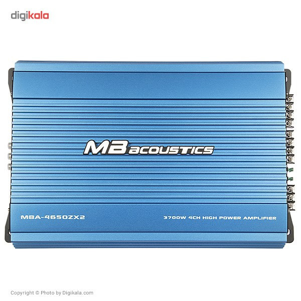 آمپلی فایر خودرو ام بی آکوستیکس مدل MBA-4650ZX2