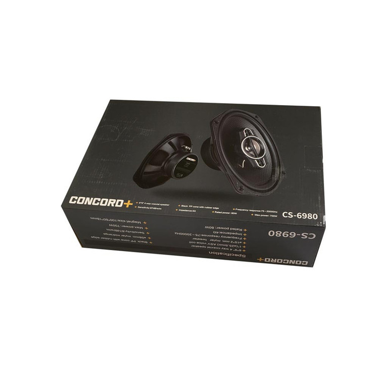 اسپیکر خودرو کنکورد پلاس مدل CS-6980 بسته دو عددی
