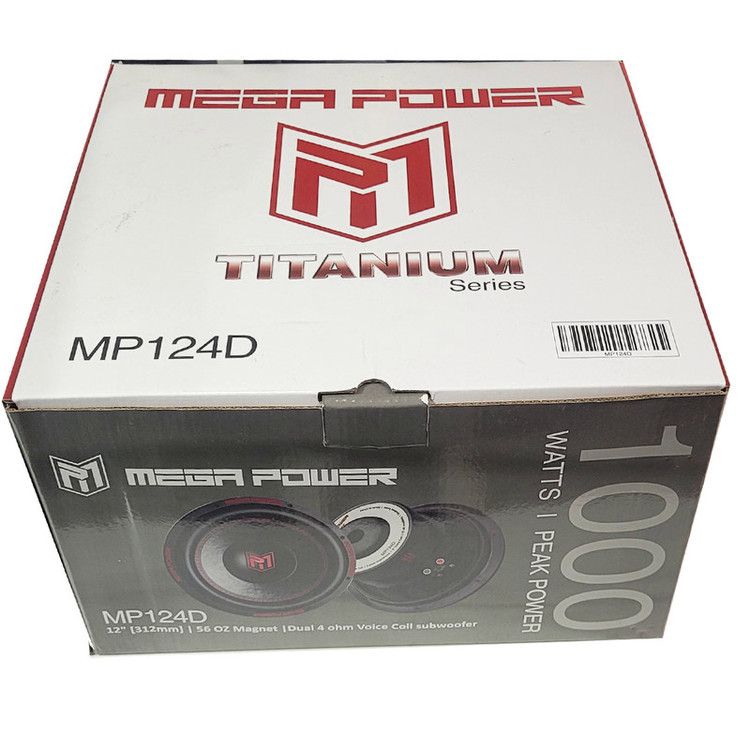 ساب ووفر خودرو مگاپاور مدل megapower-mp124d