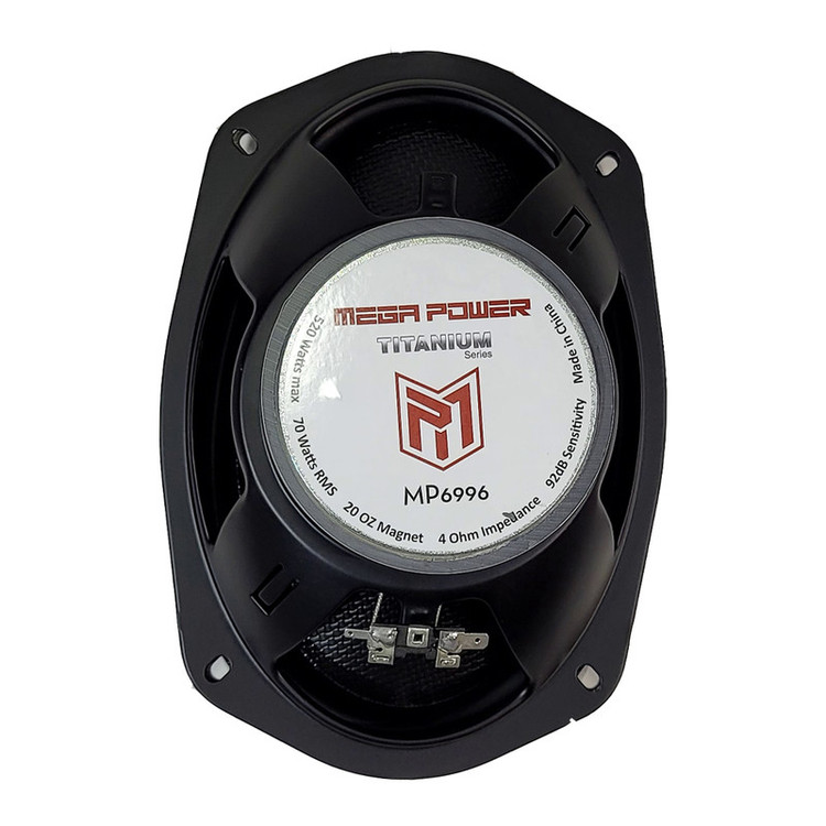 اسپیکر خودرو مگاپاور مدل mp-6996 بسته دو عددی