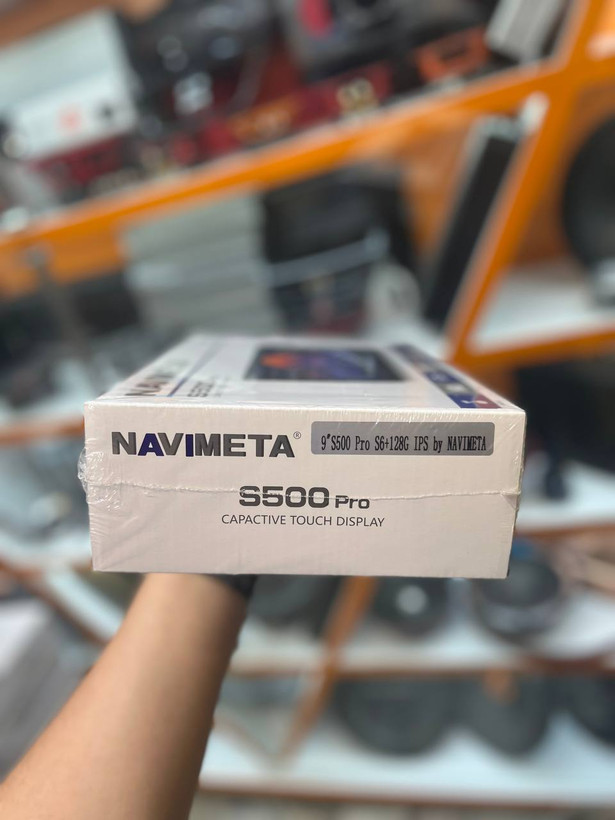 مانیتور 9 اینچی خودرو NaviMetaمدل S500pro رام 6 حافظه 128