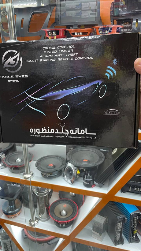 کروز کنترل کوییک اس فابریکی روی فرمان