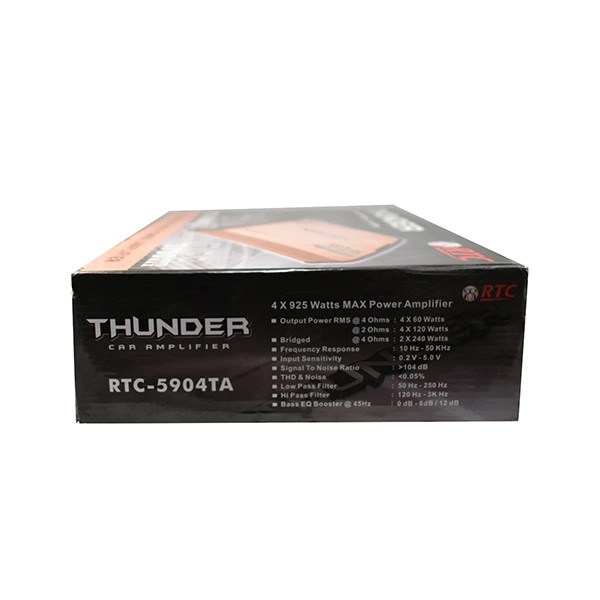 آمپلی فایر خودرو تاندر مدل Thunder RTC-5904TA