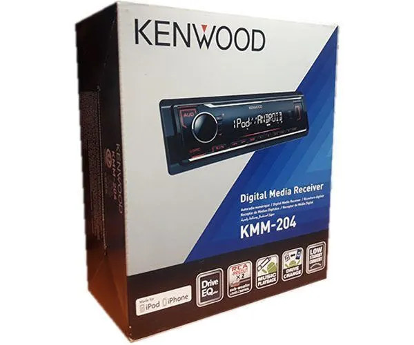 پخش کننده خودرو کنوود مدلKenwood KMM-204
