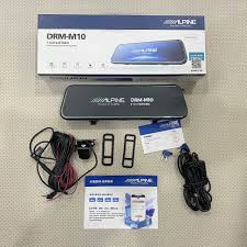 ثبت وقایع مانیتور و آینه دوربین دار دنده عقب آلپاین مدل Alpine DRM-M10