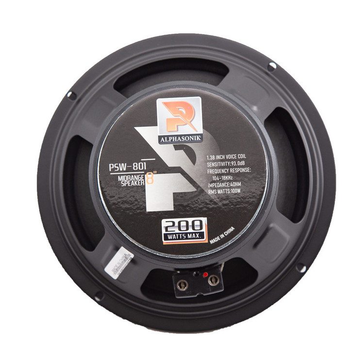 میدرنج خودرو آلفا سونیک مدل PSW-801 بسته دو عددی