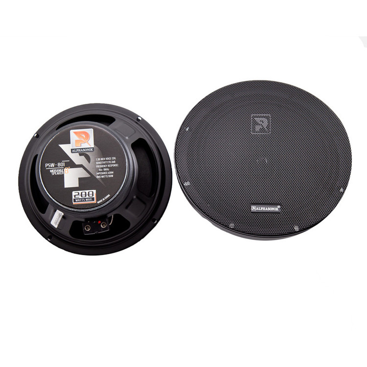 میدرنج خودرو آلفا سونیک مدل PSW-801 بسته دو عددی