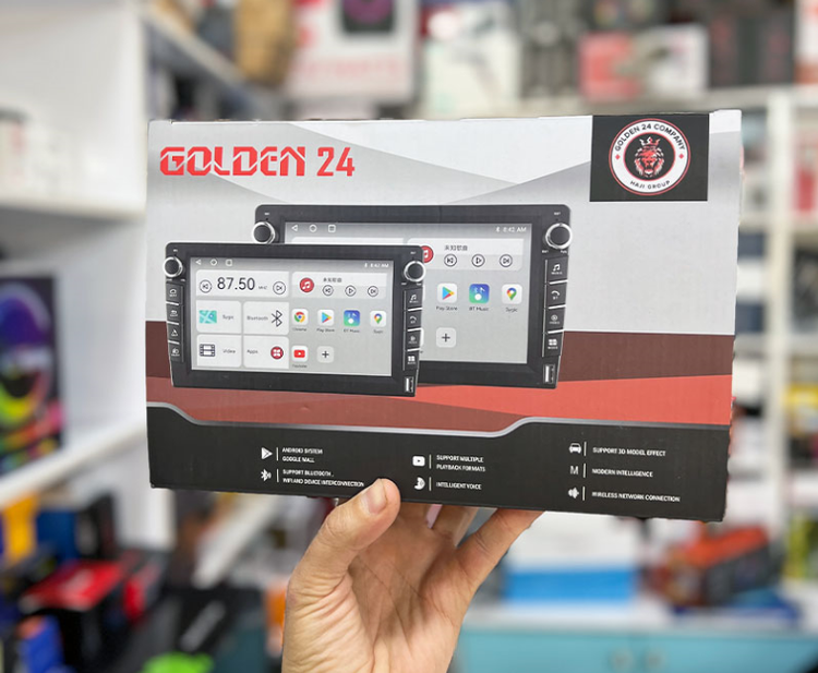 مانیتور اندروید خودرو 9 اینچ Golden 24 مدل 8163