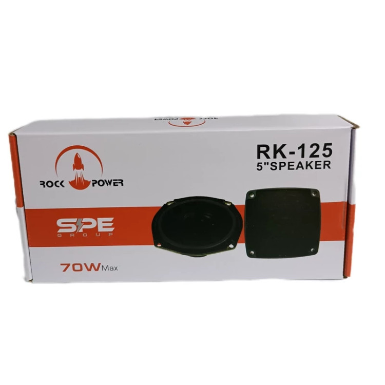 اسپیکر خودرو راک پاور مدل RK-125 بسته ۲ عددی مناسب عقب پراید