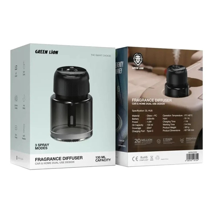 خوشبو کننده خودرو گرین لاین مدل GL-HU8