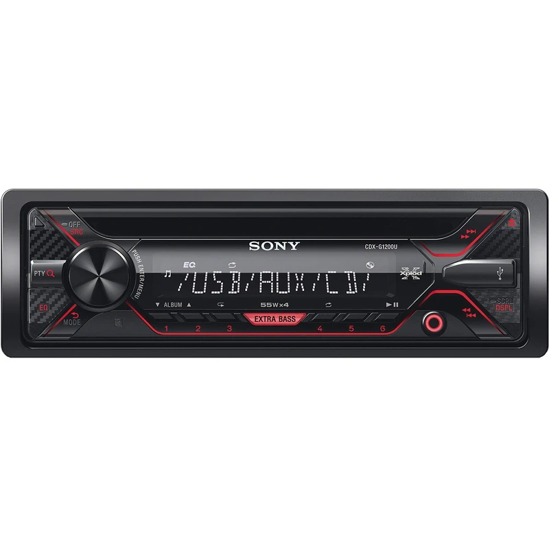 پخشکننده خودرو 1Din سونی مدل CDX-G1200U