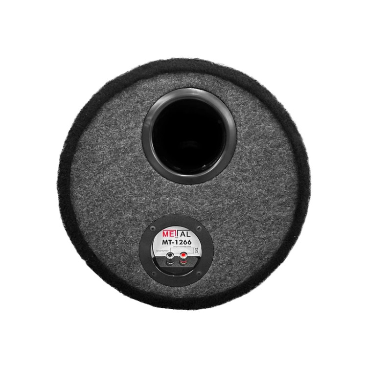 ساب ووفر پشت خودرو متال مدل MT_1266 سایز 12 اینچ