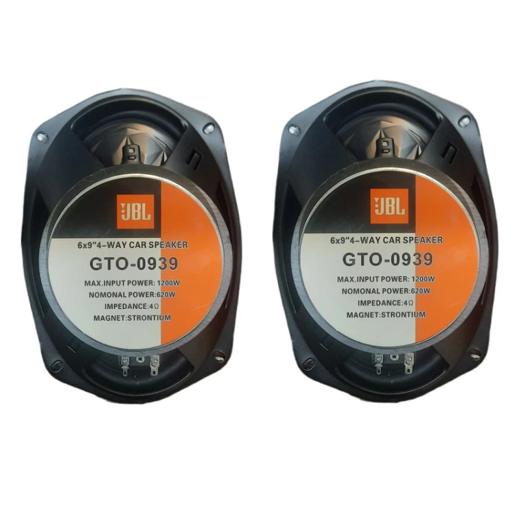 اسپیکر پشت خودرو جی بی ال مدل GTO-0939 سایز9×6 اینچ بسته دو عددی