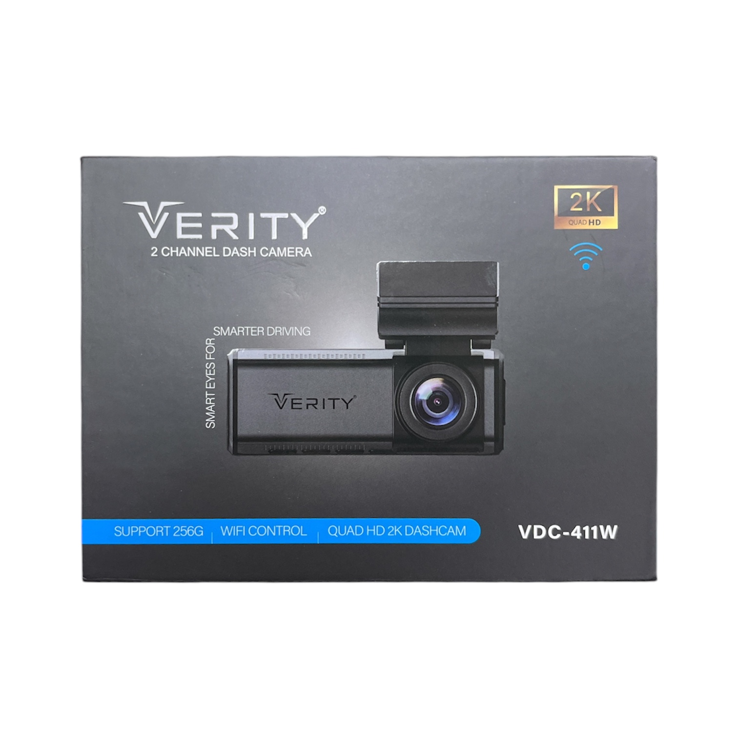 دوربین ثبت وقایع وریتی مدل VDC-411W – دو دوربین QUAD HD 2K با وایفای