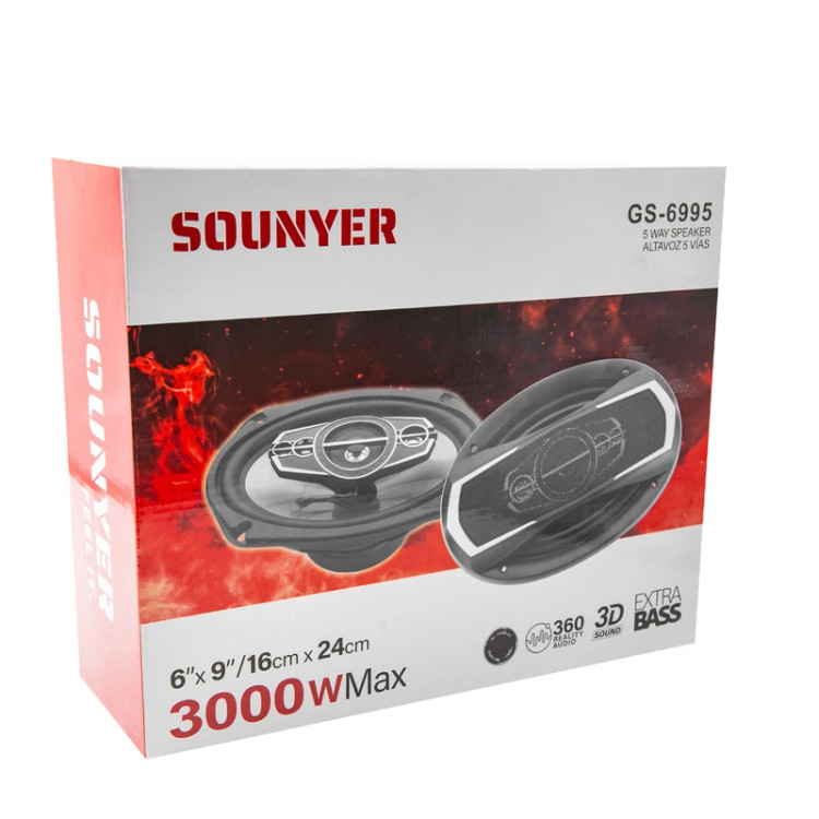 اسپیکر خودرو سانیر مدل GS-6995 بسته دو عددی