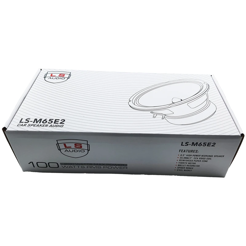 میدرنج خودرو ال اس آدیو مدل LS-M65E2 بسته دو عددی