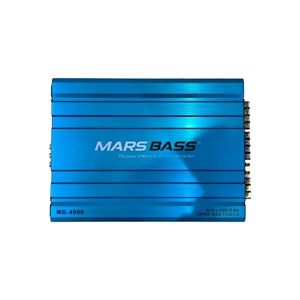آمپلی فایر خودرو 4 کانال برند مارس بیس مدل mb-4990